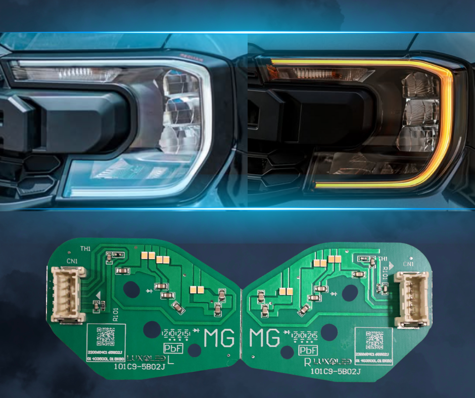 "Lava" Amber DRL Conversion for Ford Next Gen Headlights (Matrix and Non-Matrix) at