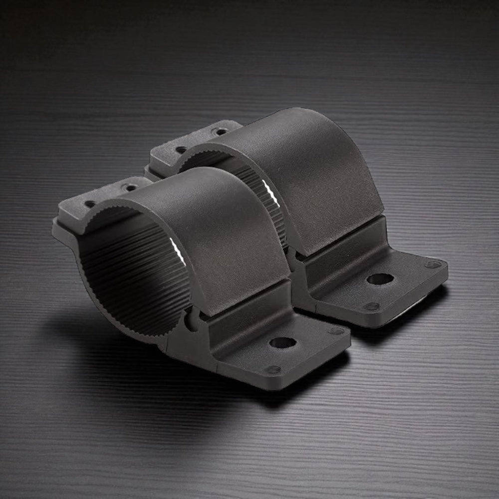 Heavy-Duty Bull Bar Light Mounting Clamps – 76mm–81mm (Set of 2)