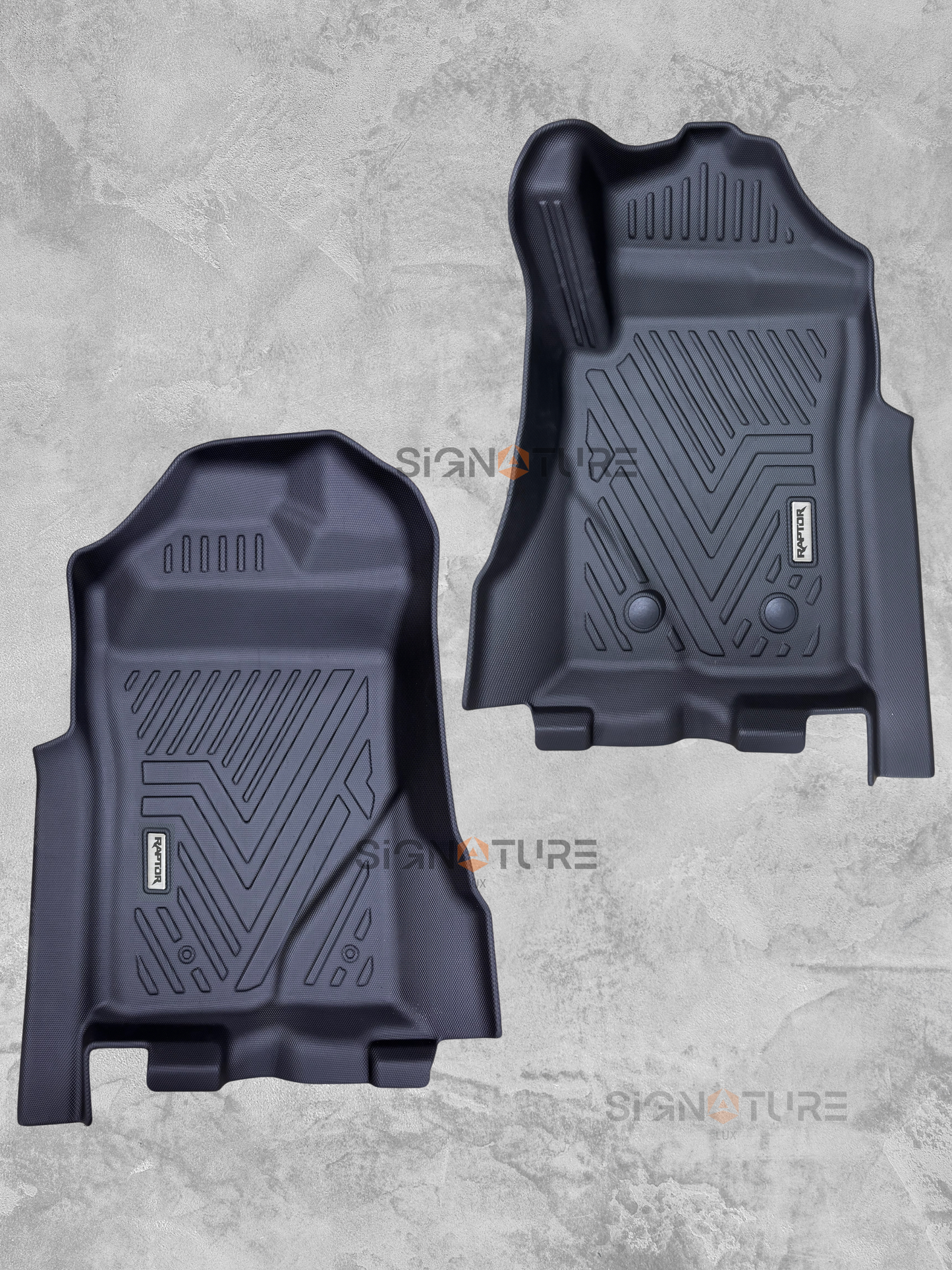 RaptorShield 5D All-Weather Floor Mats (Set of 3) - Ford Next Gen Raptor