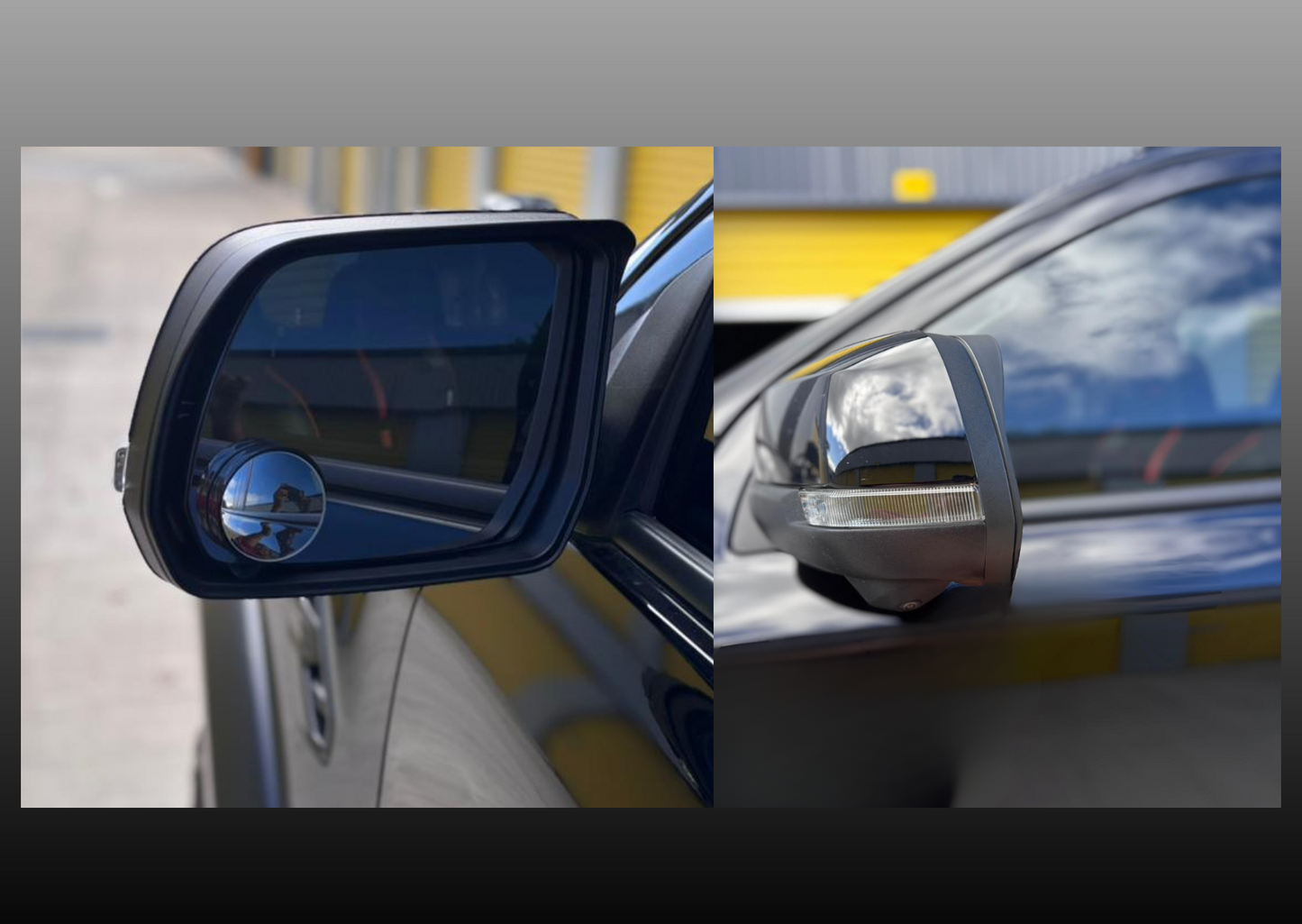 Side Mirror Rain Shield - Ford Next Gen ALL Ranger / Everest / Raptor 2022+
