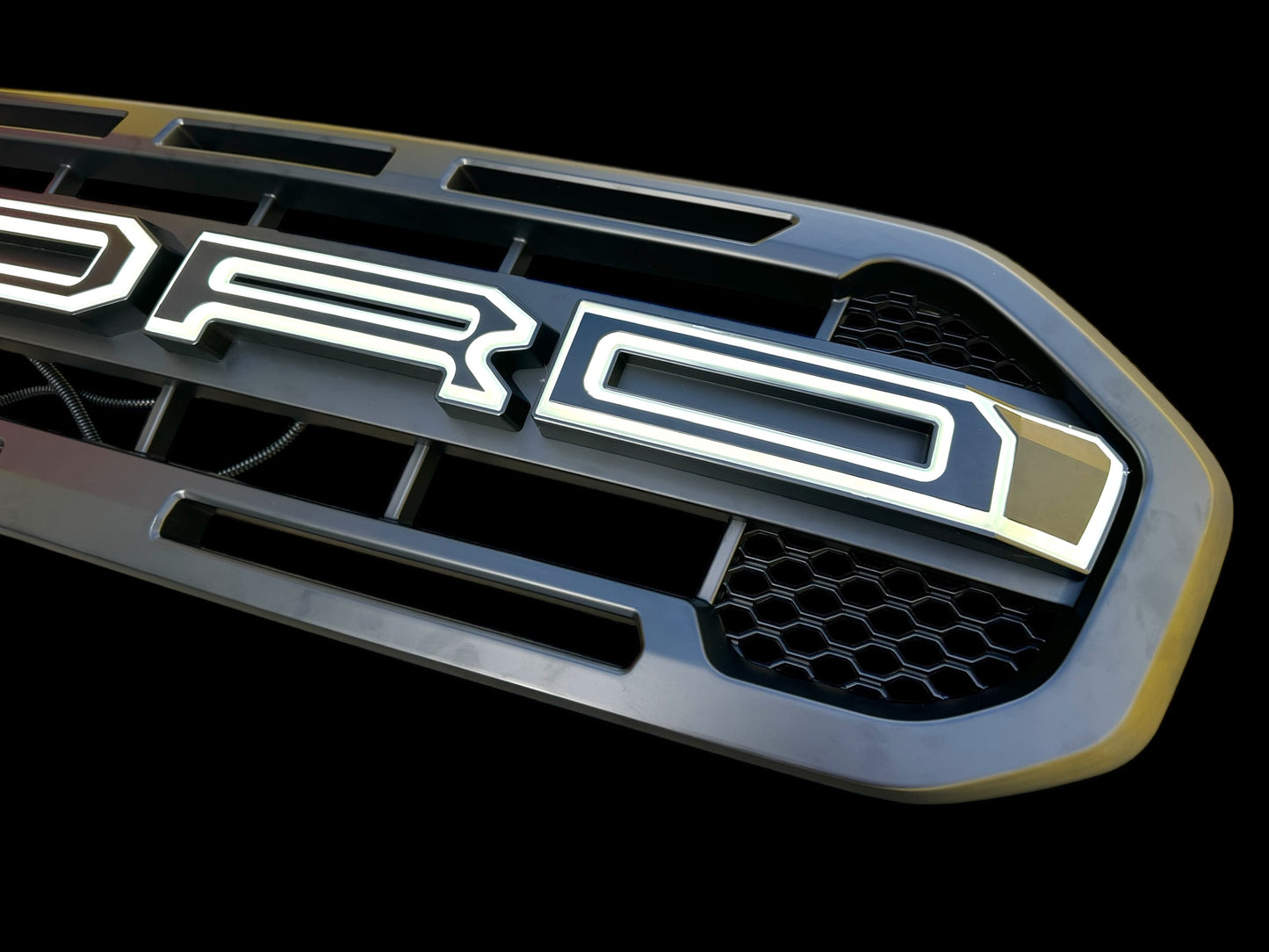 Ford Ranger 2018–2022 Raptor Style Grille with Illuminated LED Letters