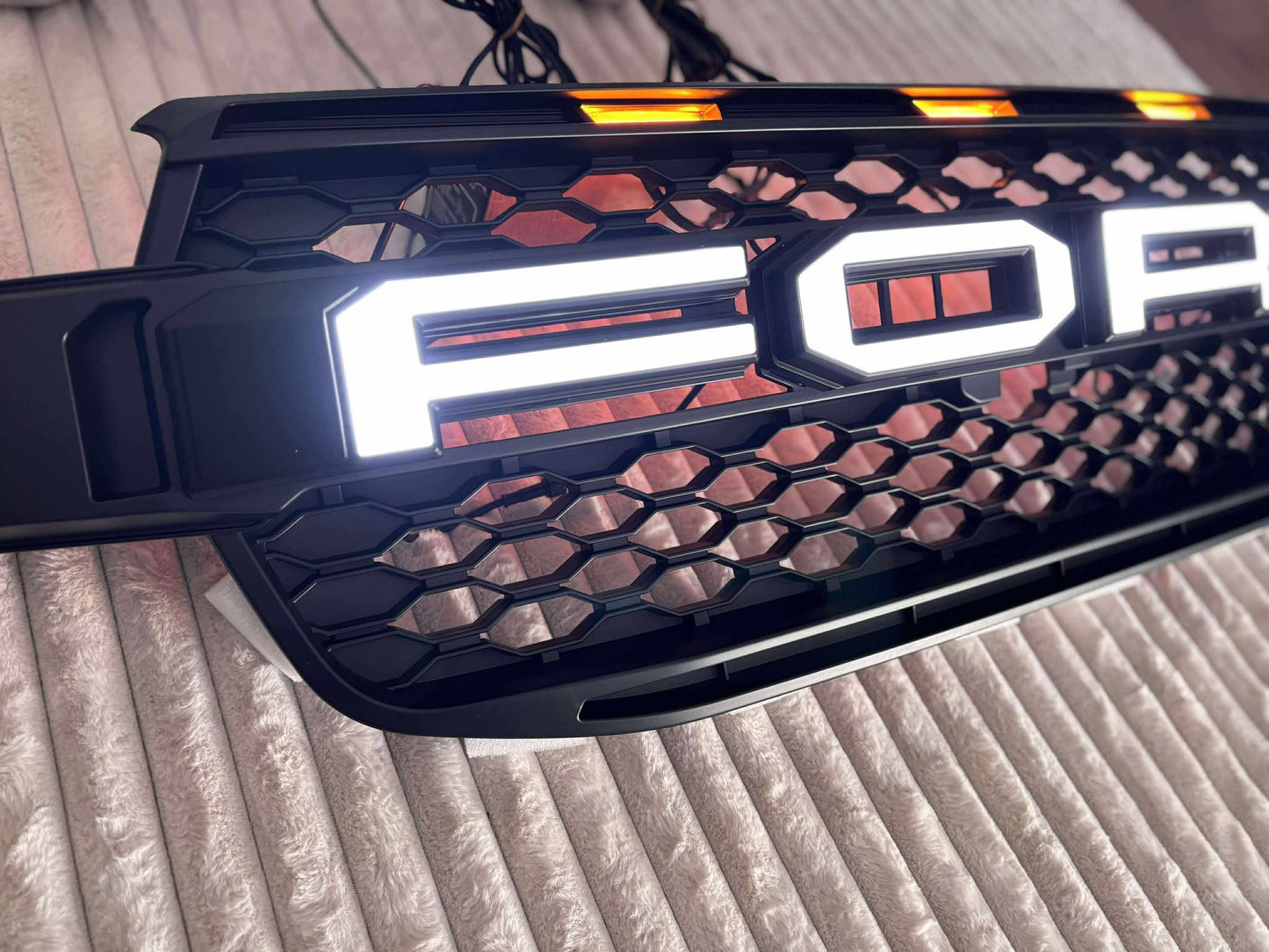 Ford Next Gen Ranger, Wildtrak, Everest and Tremor LED Front Grille Upgrade 2022+