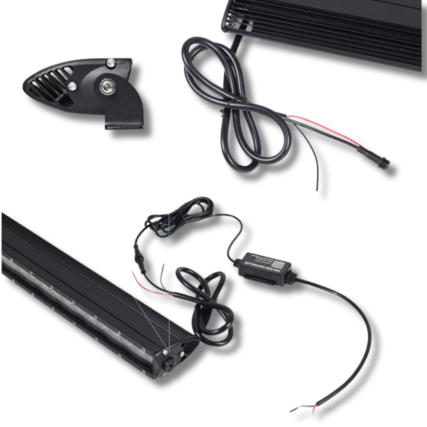 LuxLine Chase RGB 30" LED Light Bar (App & Remote Control)