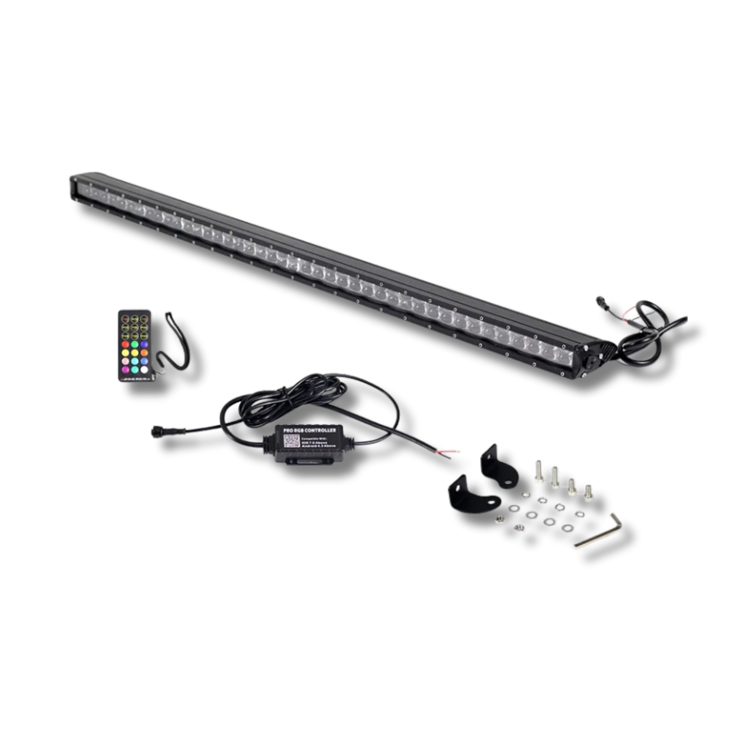 LuxLine Chase RGB 30" LED Light Bar (App & Remote Control)