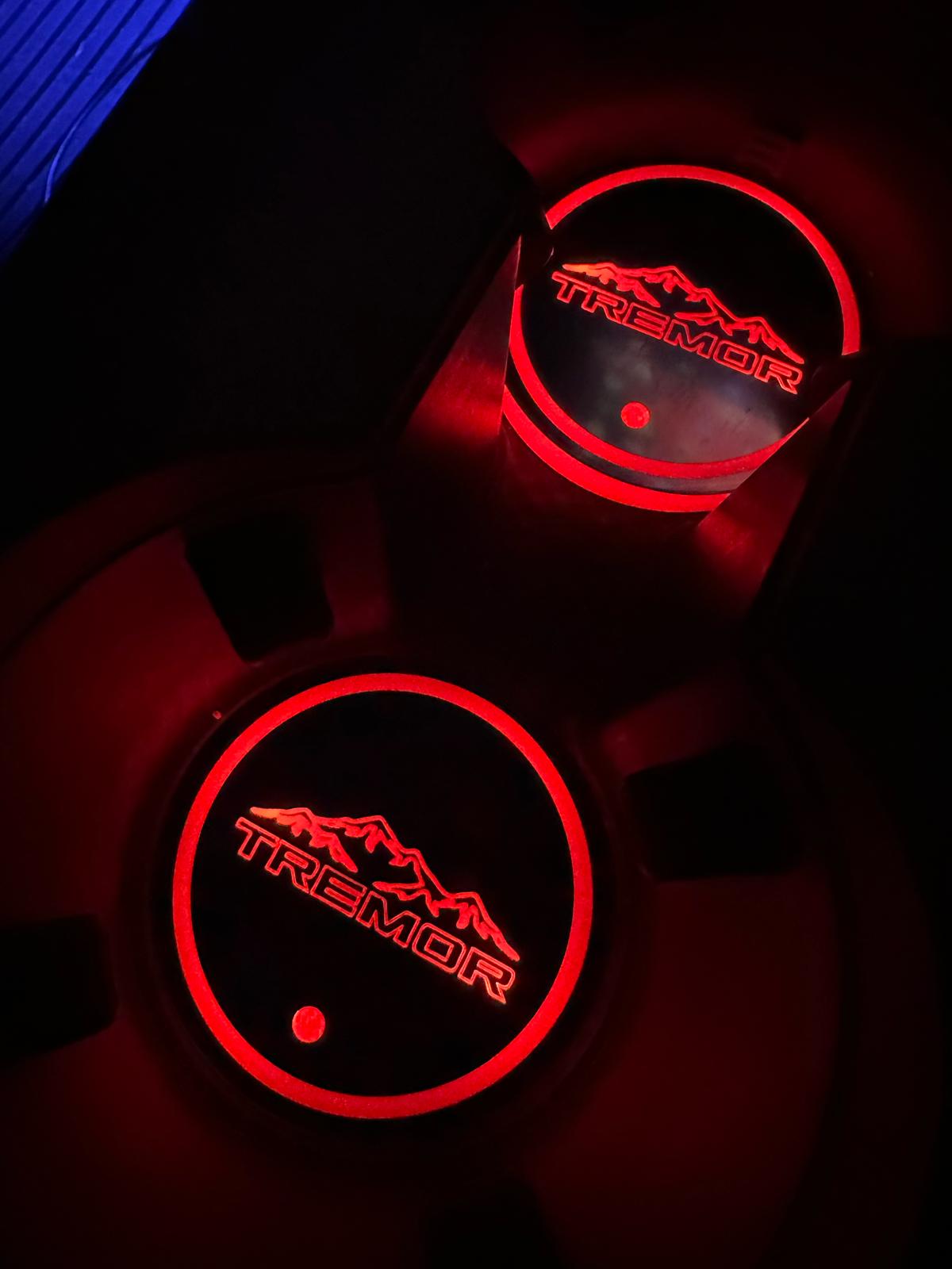 LuxLED RGB Cup Holder Coaster Kit