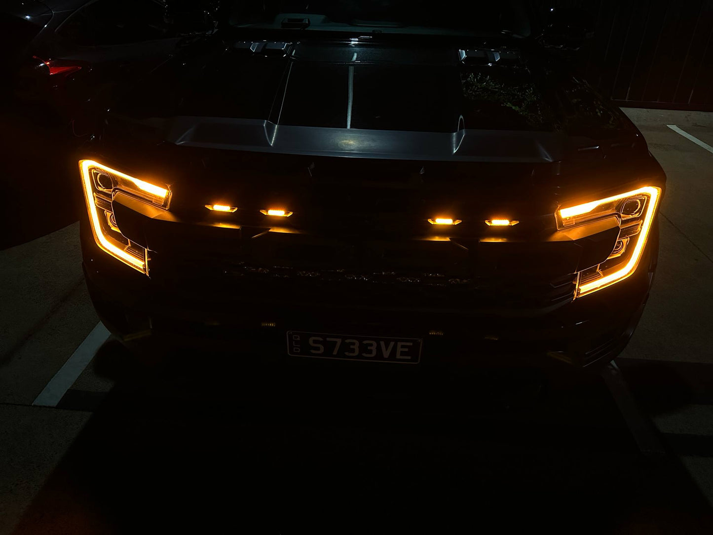 Ford Next-Gen Raptor - Blaze RP24 Smoked Amber Grille Lights