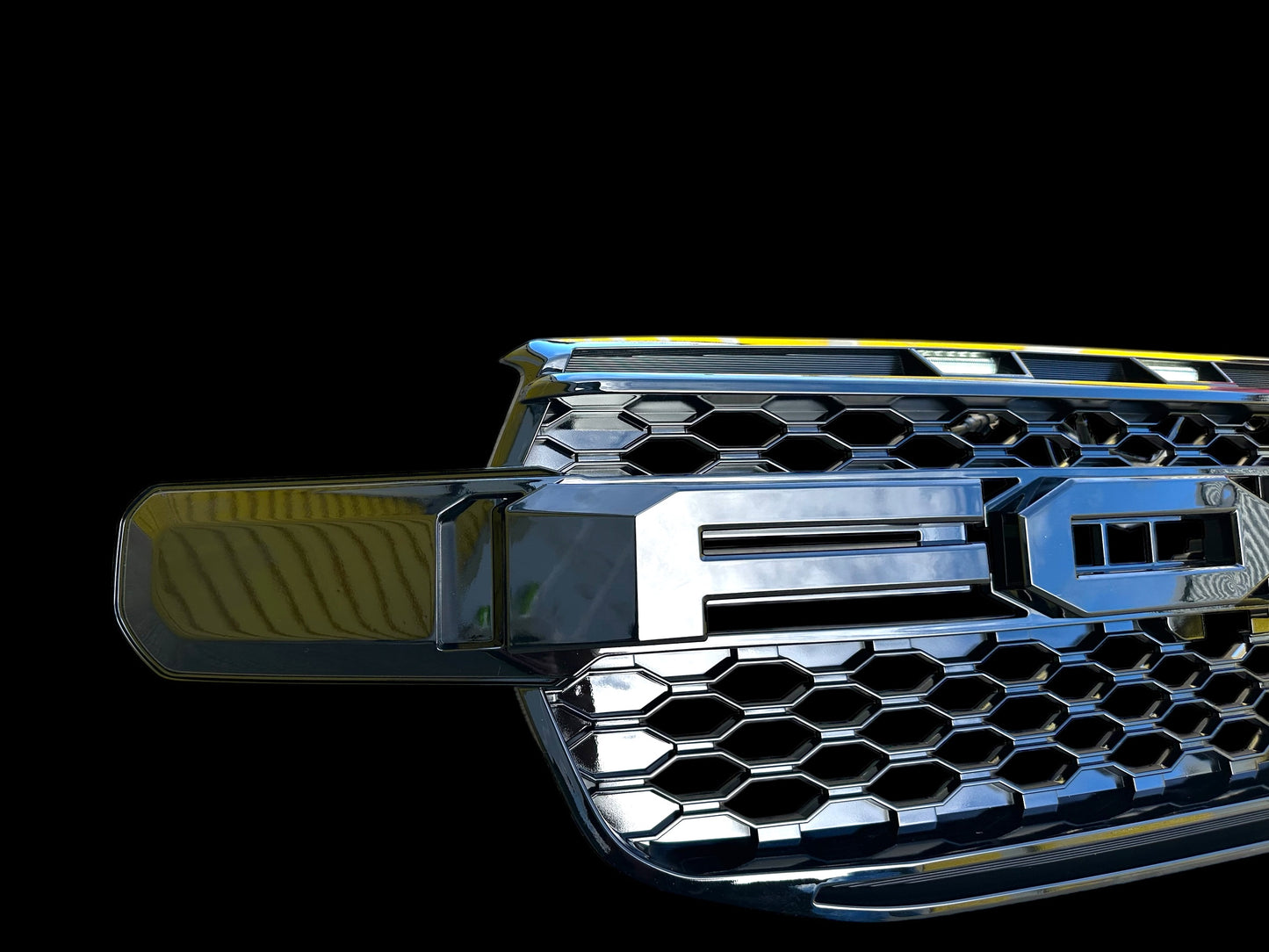 Ford Next Gen Ranger /Everest- “Raptor Style Grille with White LED - GLOSS”