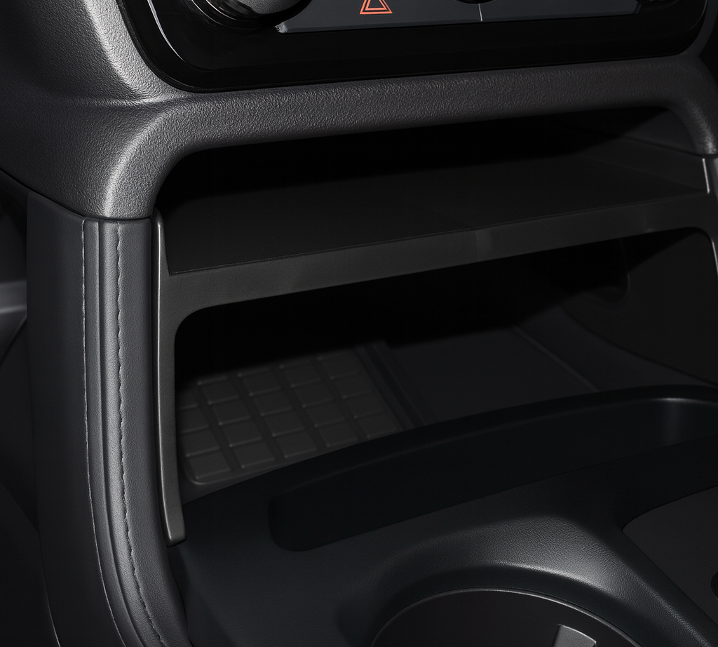 Center Console Lower Partition Storage Box for Ford Ranger (2023–2025)