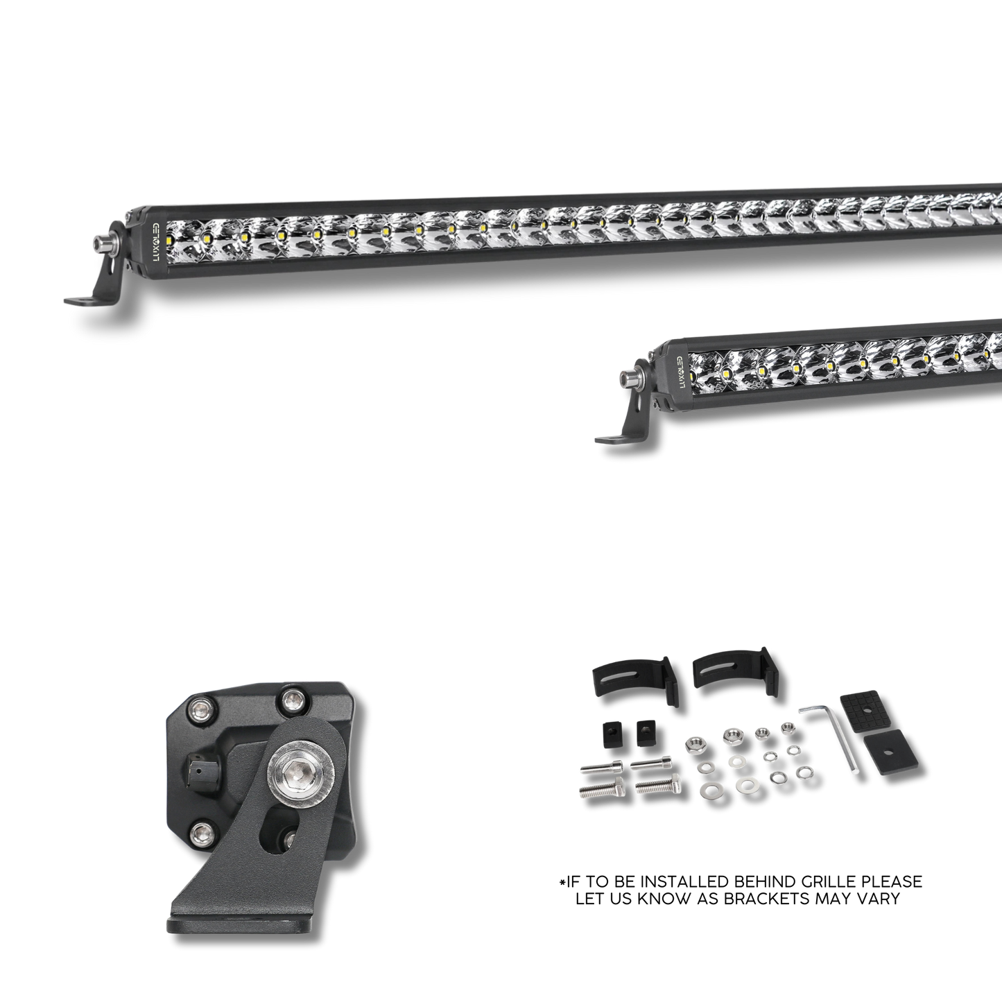 LuxLine Single Row Slim Combo LED Bar - 30" 12"