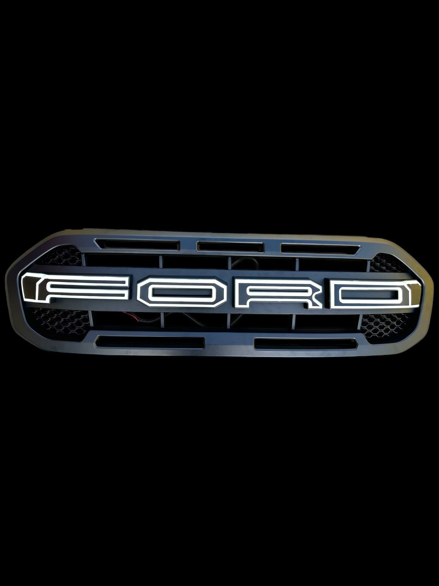 Raptor Style Grille with Illuminated LED Letters suitable for Ford Ranger 2018–2022