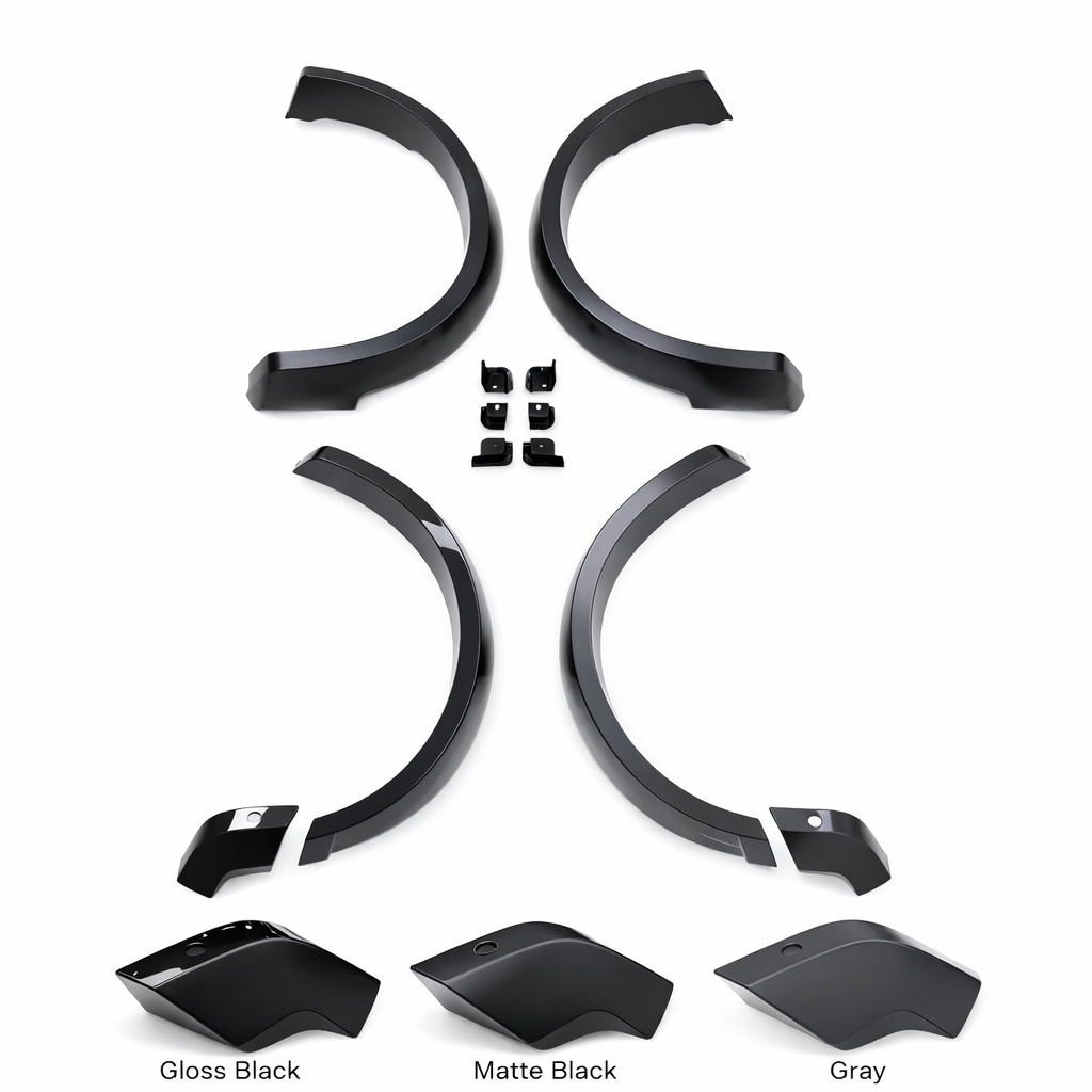 50mm Wide Body Wheel Arch Flares suitable for Ford Next Gen Ranger Raptor 2022+