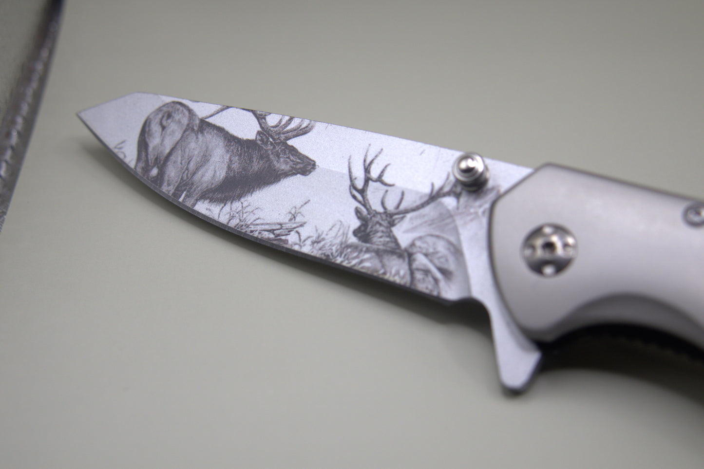 TALON Camping Pocket Knife- Elk (Raptor and Tremor)