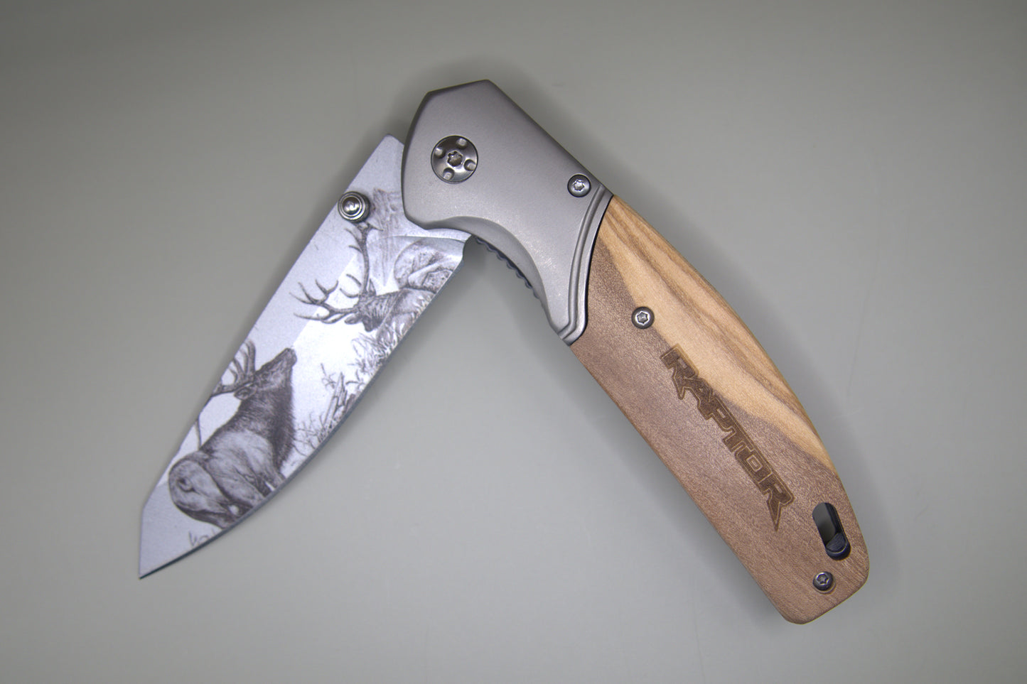 TALON Camping Pocket Knife- Elk (Raptor and Tremor)