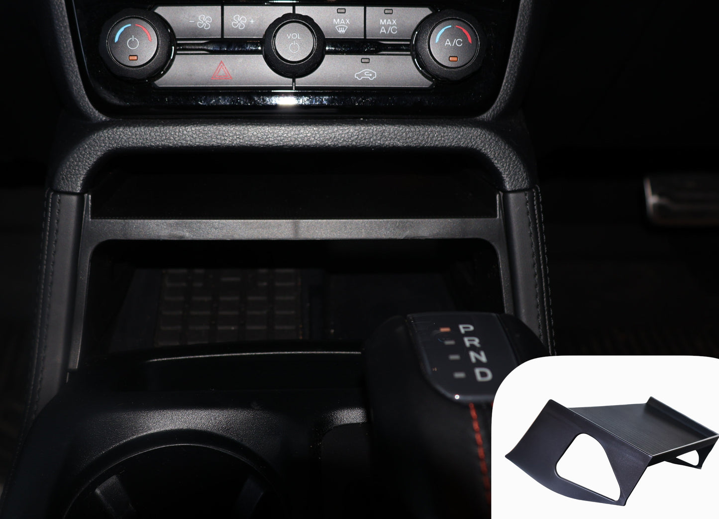 Center Console Lower Partition Organizer for Ford Ranger (2023–2025)