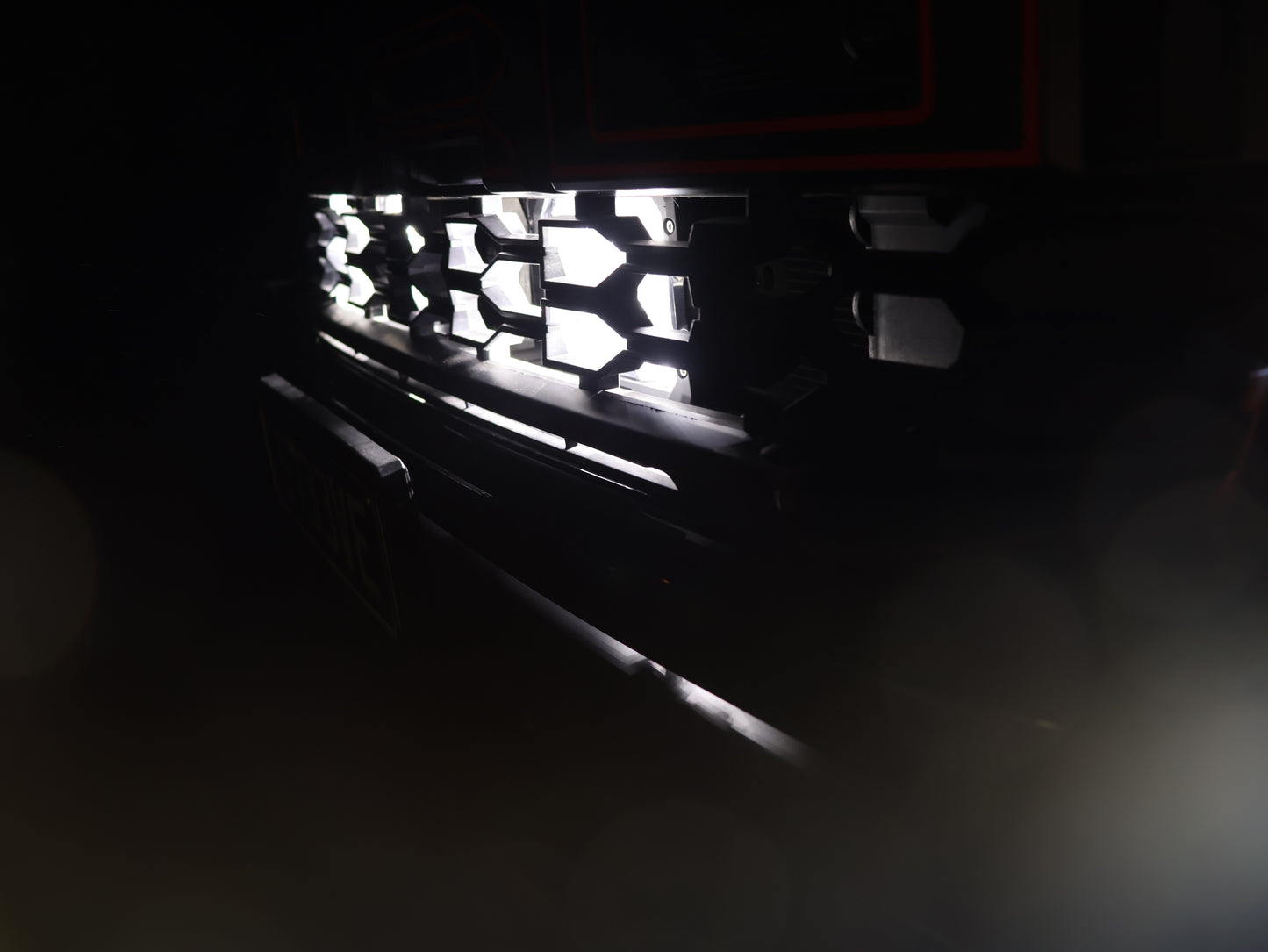 LuxLED™ BlackVeil 9” Integrated Behind-Grille Driving Pods (Pair) – suits Next-Gen Ranger Raptor