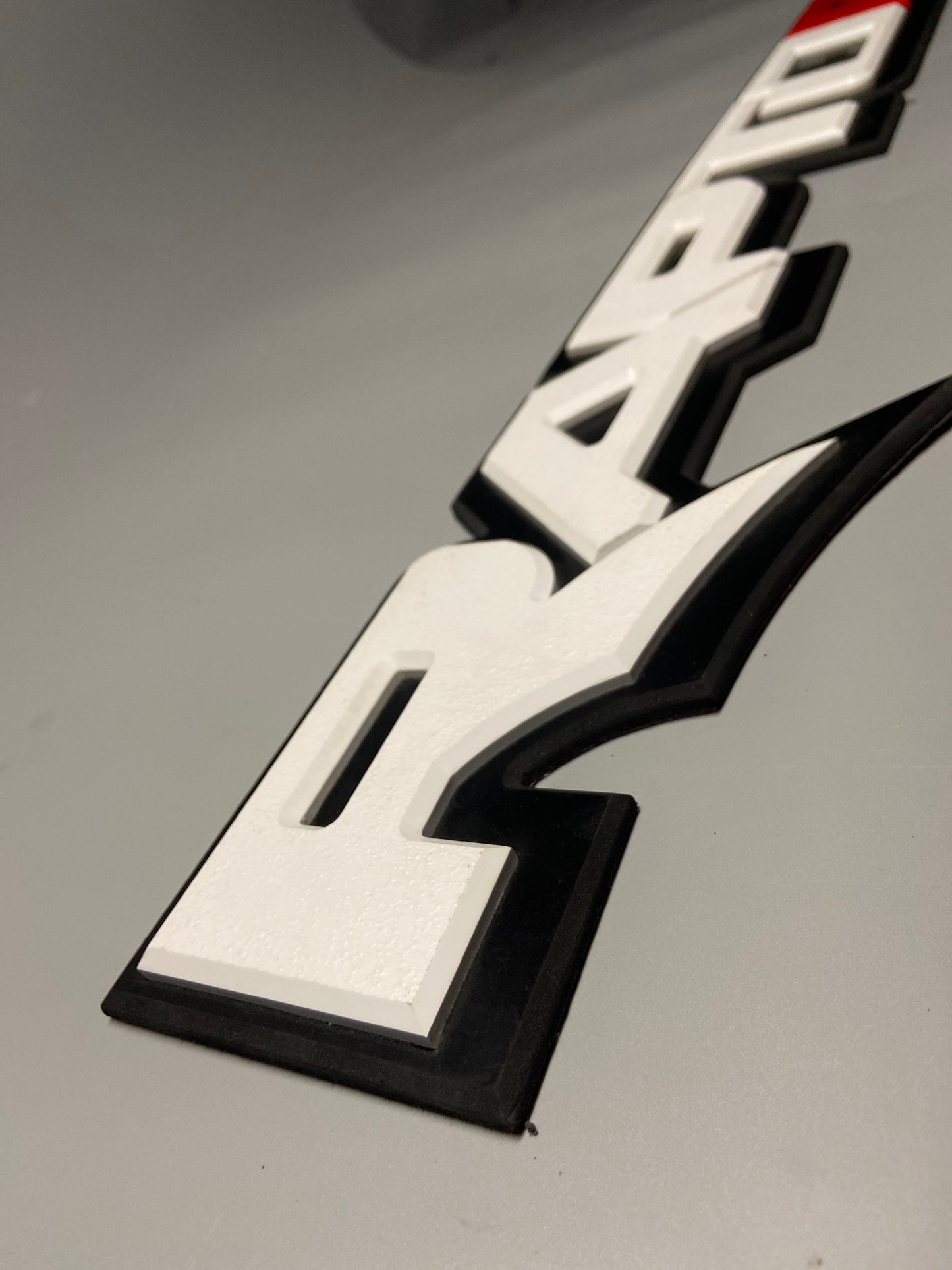 CUSTOM 3D "RAPTOR" SIDE TUB BADGES - FORD RANGER RAPTOR (1 PAIR)
