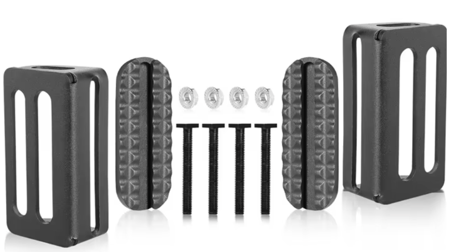 Hidden Behind Grille LED Light Bar Mount Bracket – Fits 6" to 30" Single/Dual Row