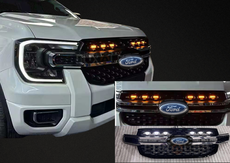 Snap-In LED Grille Lights - Set of 6 - Fits Ford Next Gen XLT, Sport