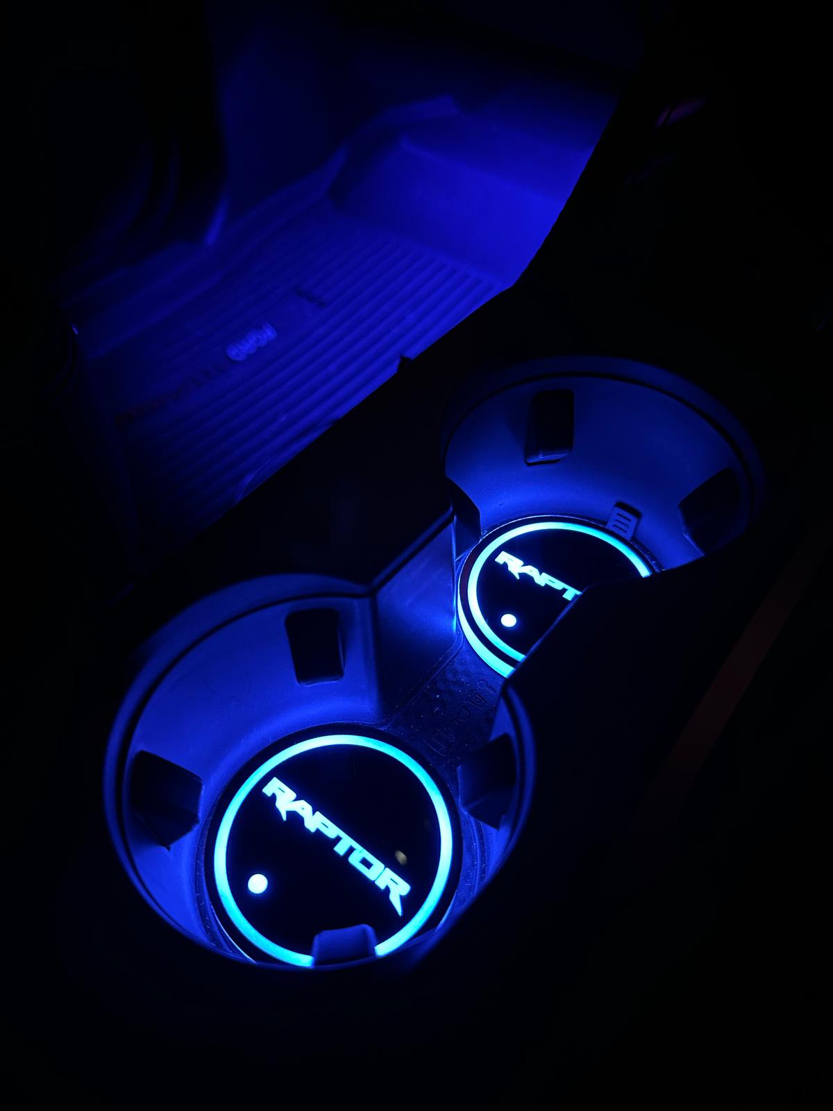 LuxLED RGB Cup Holder Coaster Kit