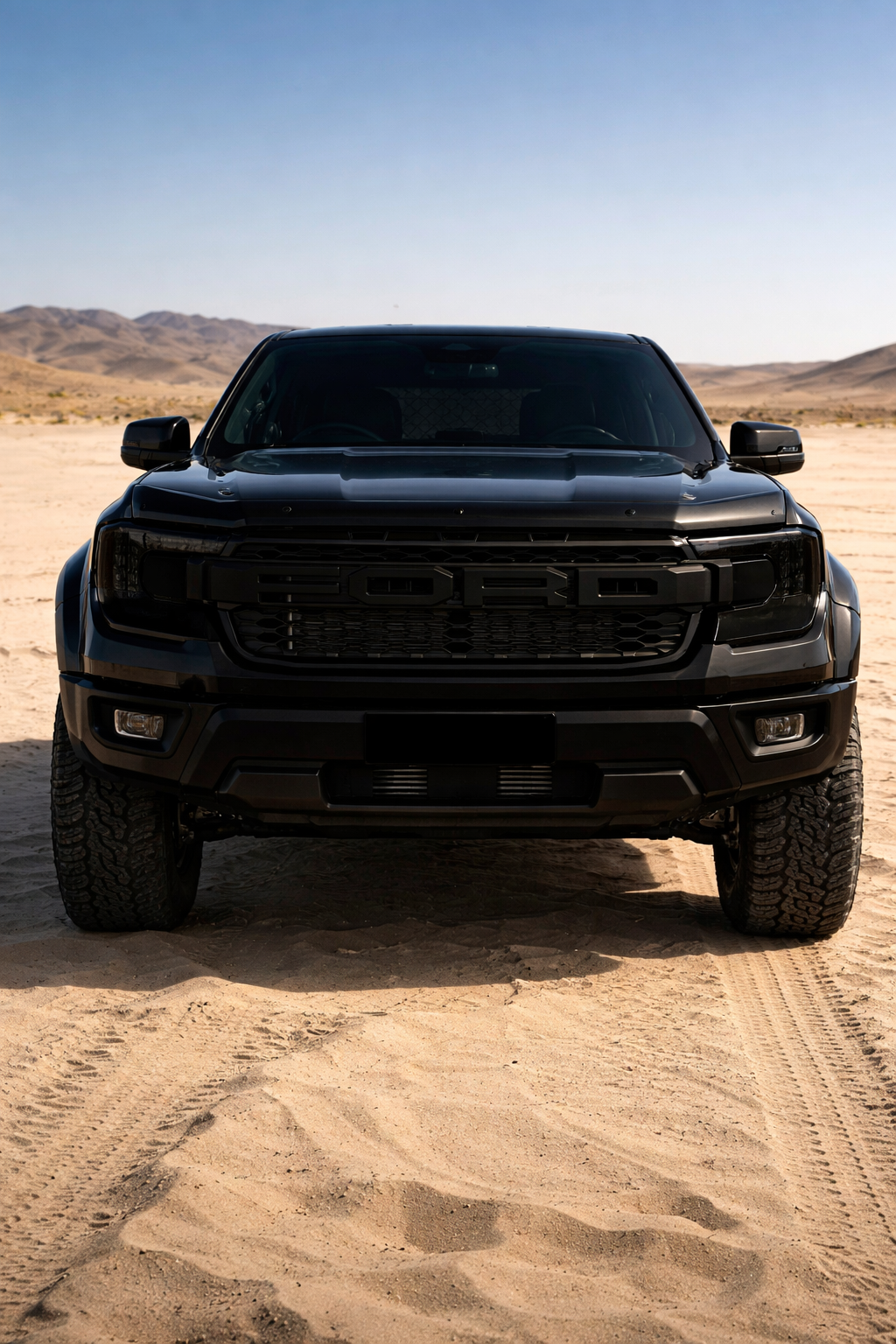 Headlight Protective Film 2022+- "Smoked Black" fits Ford Next Generation Ranger, Raptor, Everest