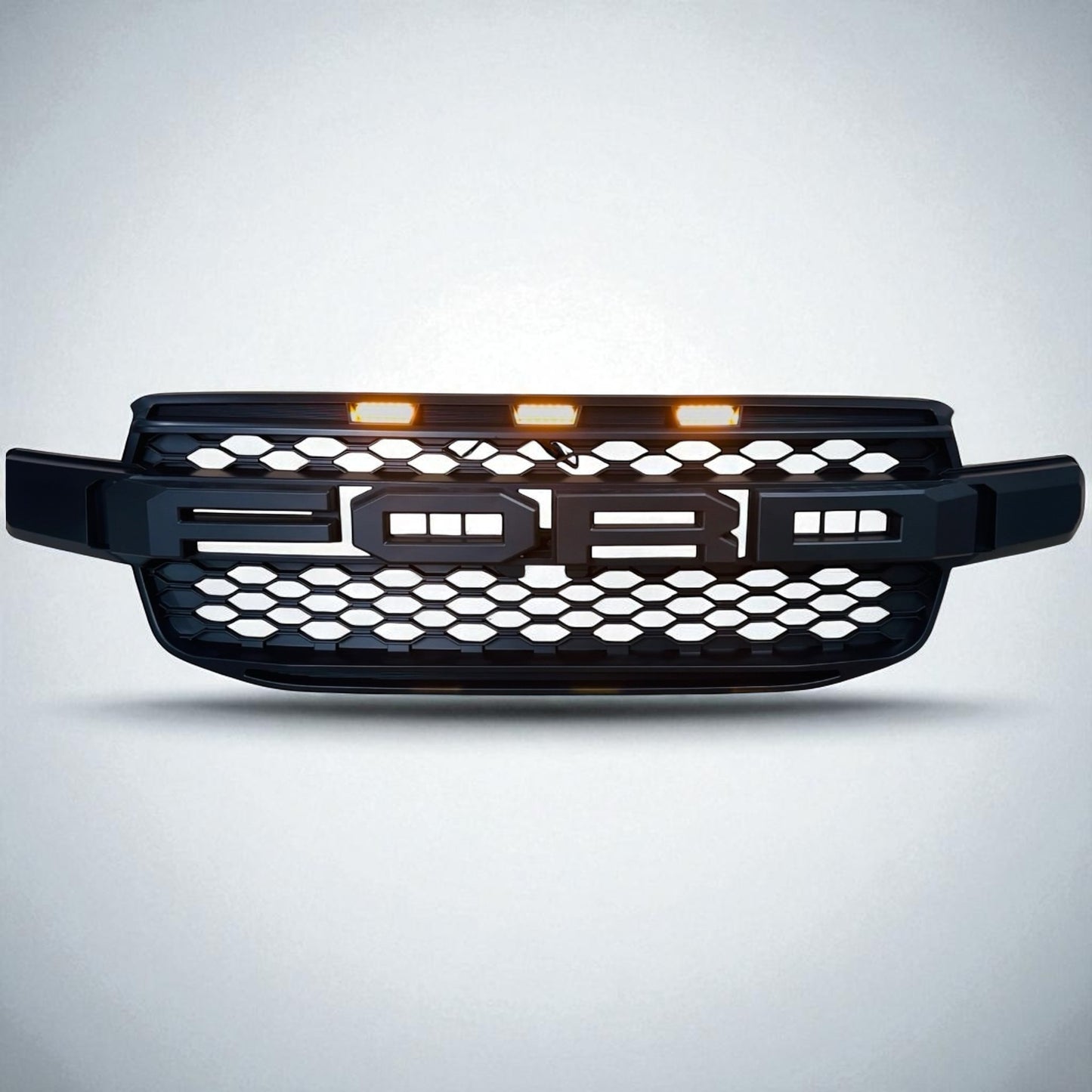Ford Next Gen Ranger /Everest- “Raptor Style Grille with Amber LED’’