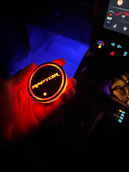 LuxLED RGB Cup Holder Coaster Kit