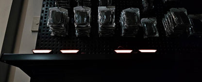 ArrowGlow Smoked Amber/White Grille Lights (Set of 4) - fits Ford Ranger Raptor 2022+