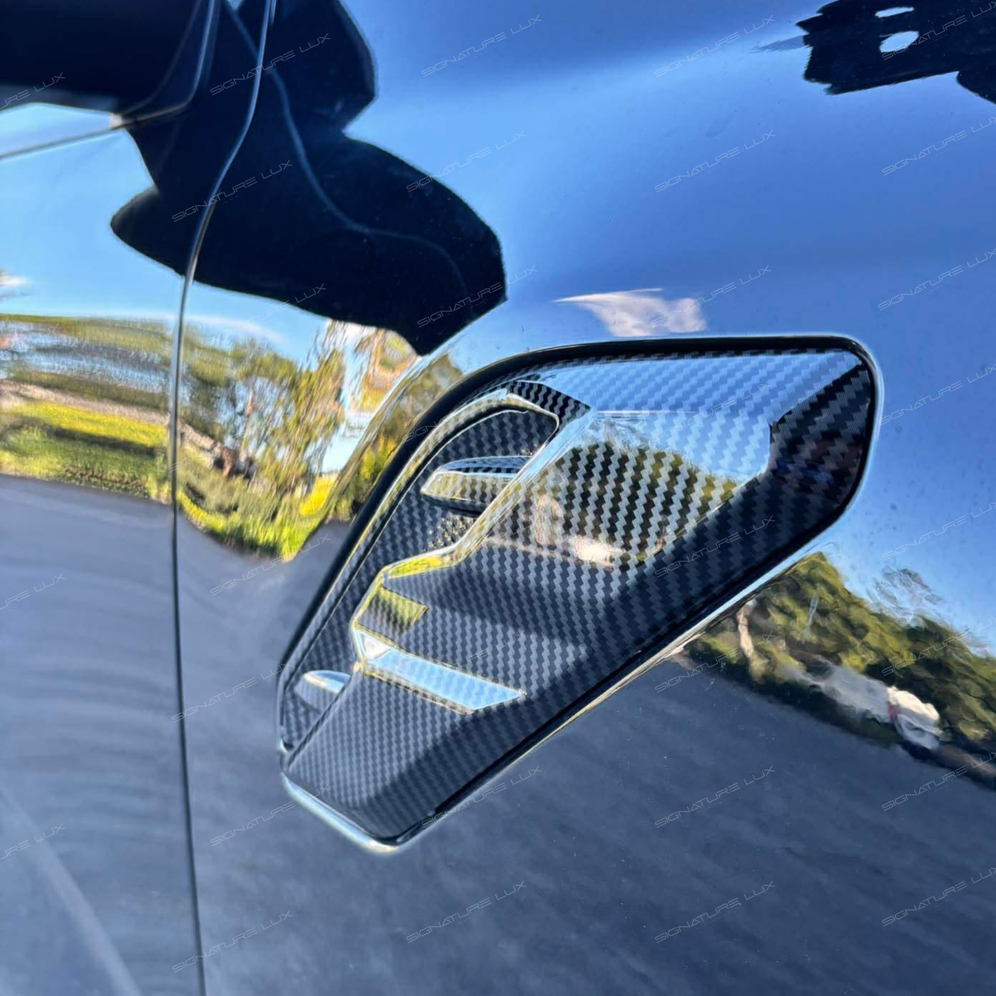 Ranger Raptor Hydro-Dipped Carbon Fibre Fender Vent Replacements (Direct Replacement Clip-On) – Next Gen 2022+