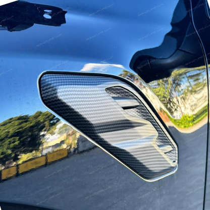 Ranger Raptor Hydro-Dipped Carbon Fibre Fender Vent Replacements (Direct Replacement Clip-On) – Next Gen 2022+