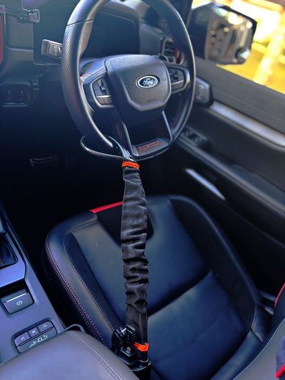 🛡️ SignatureLux Guardian-Lock™ Anti-Theft Steering Wheel & Seatbelt Lock