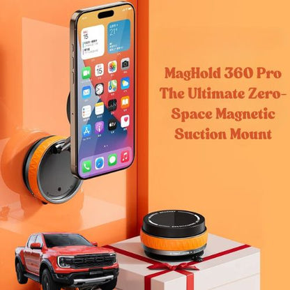 MagGrip Lux: soporte universal para teléfono con ventosa magnética y eléctrica