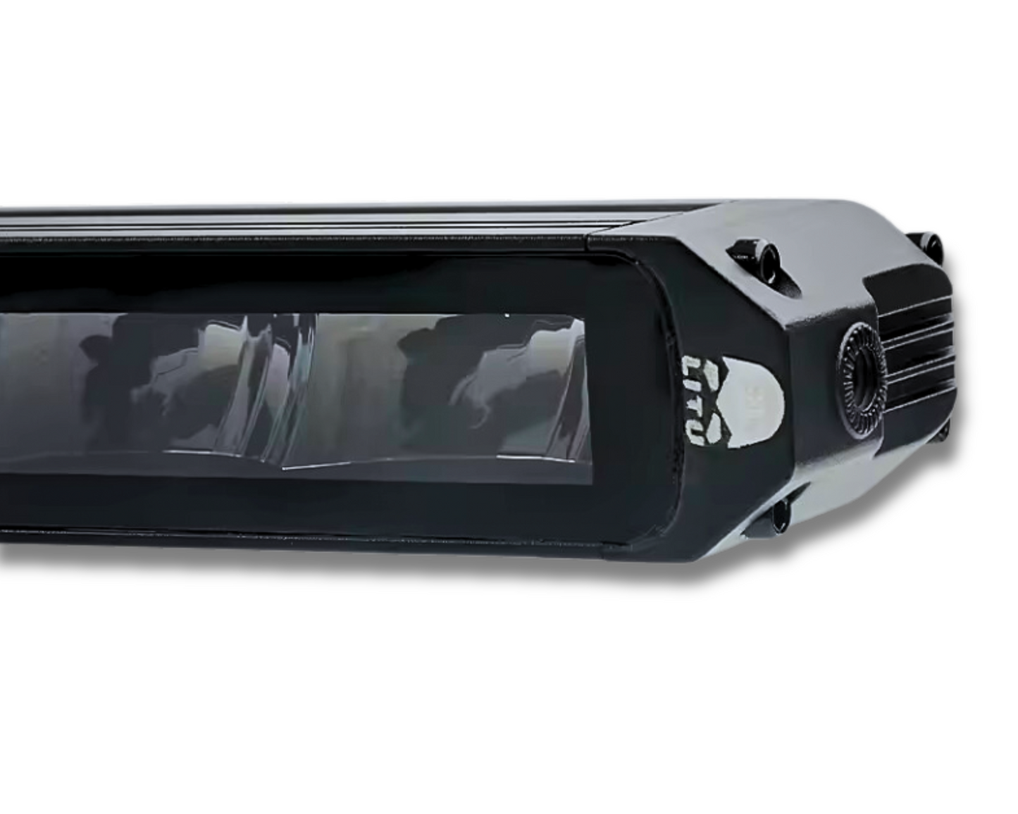 Barra de luz LED de 38" de dos colores ultradelgada