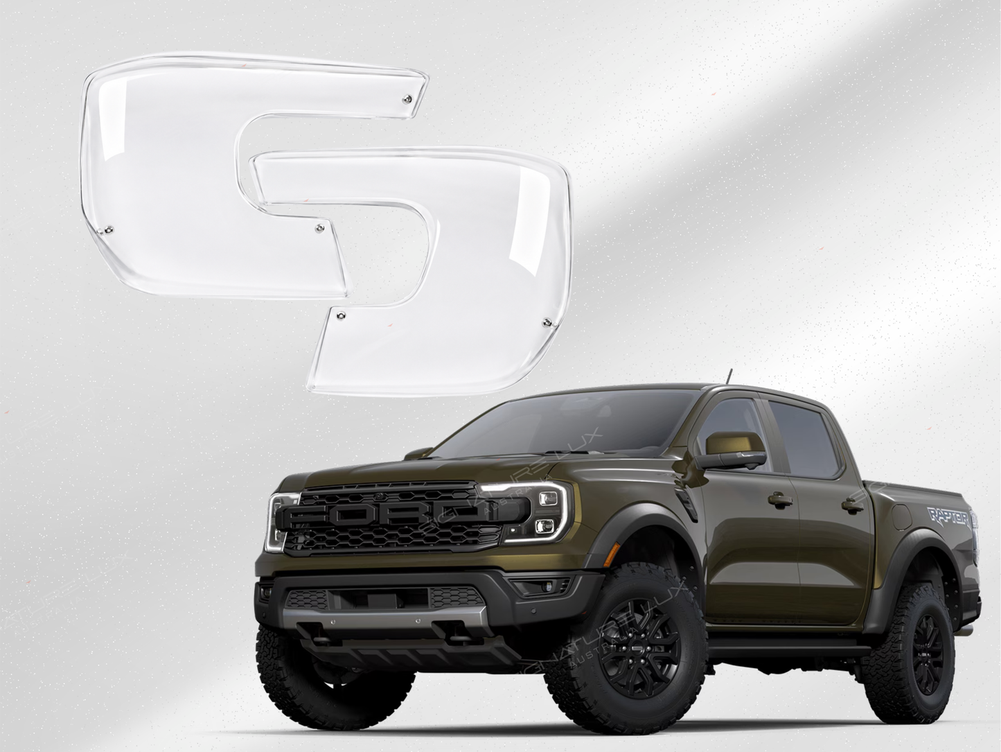 ClearGuard™ Headlight Protective Covers – Ford Ranger Next-Gen 2022+
