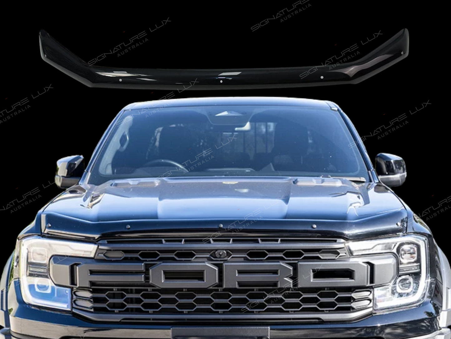 SLIM GUARD™ Low-Profile Bonnet Protector – Ford Ranger Next-Gen 2022+