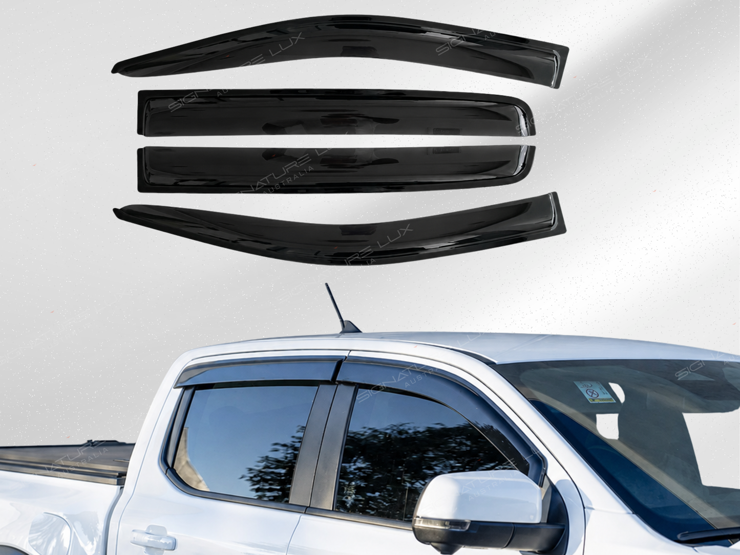 Window Visor Weathershields – Ford Ranger Next-Gen 2022+
