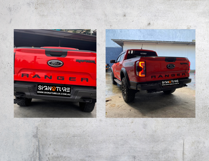 3D "RANGER" TAIL GATE RAISED BADGE - FORD NEXT GEN T9