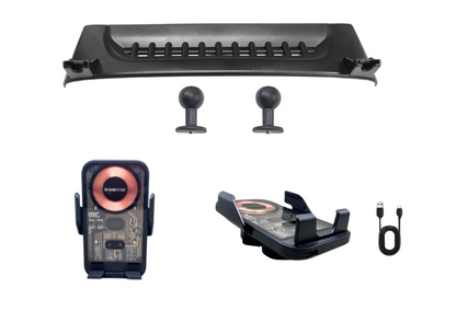 Accesorio de carga y soporte para teléfono bidireccional para modelos Ford Next Generation 2022+