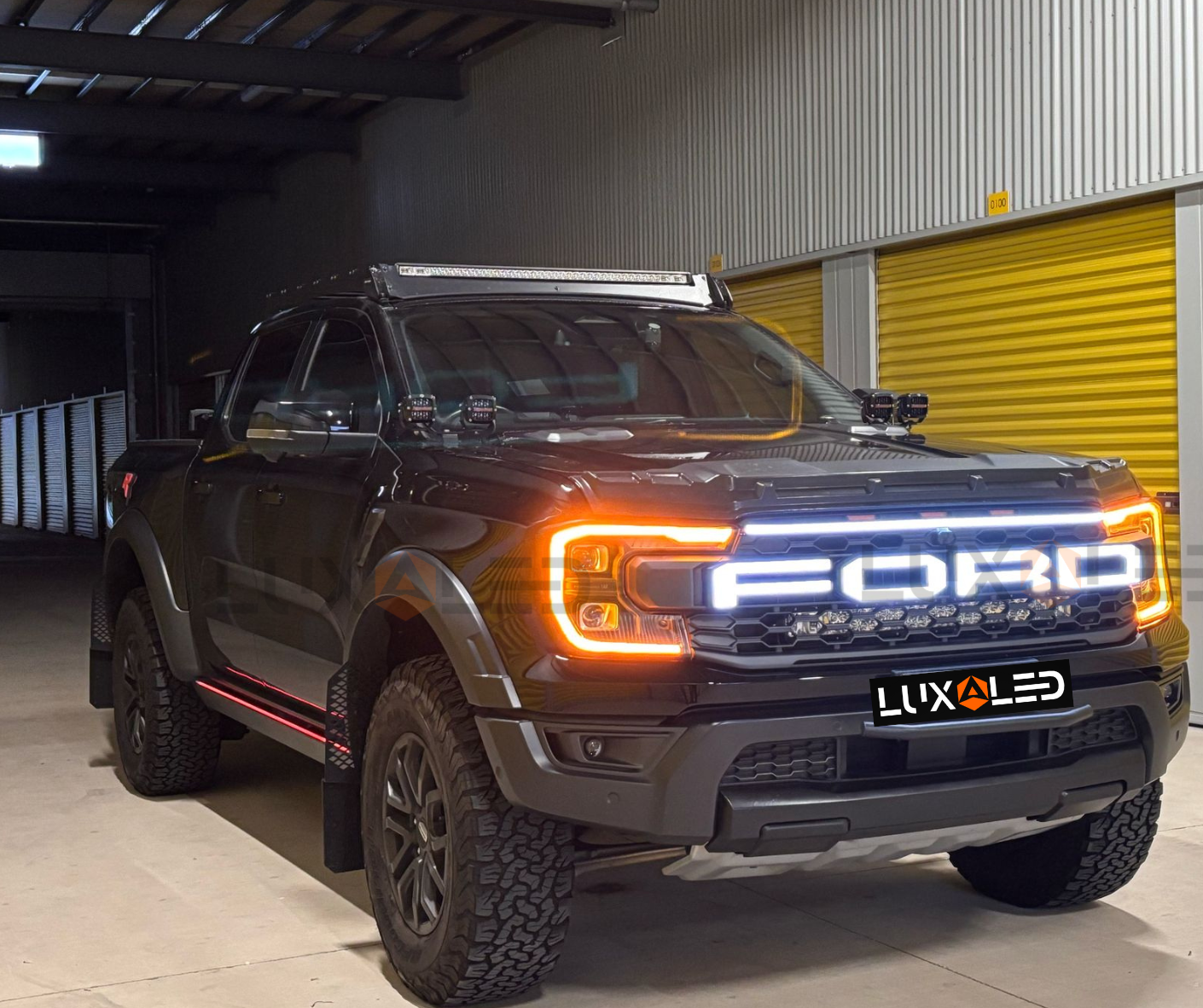 "Lava" Amber DRL Conversion for Ford Next Gen Headlights