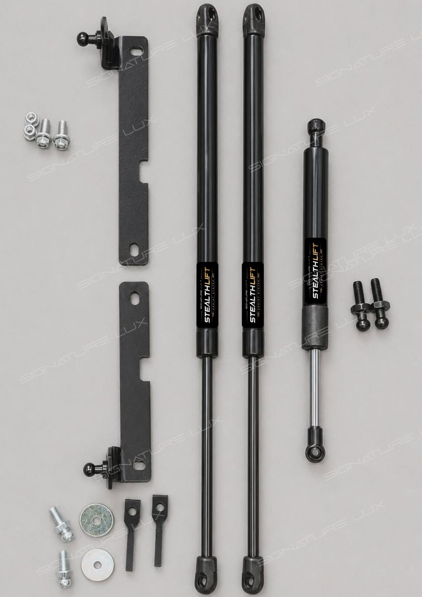 StealthLift Bonnet & Tailgate Strut Assist/Damper Kit to fit 2022+ Ford Next Gen Raptor Wildtrak Sport XLT XL (T9)