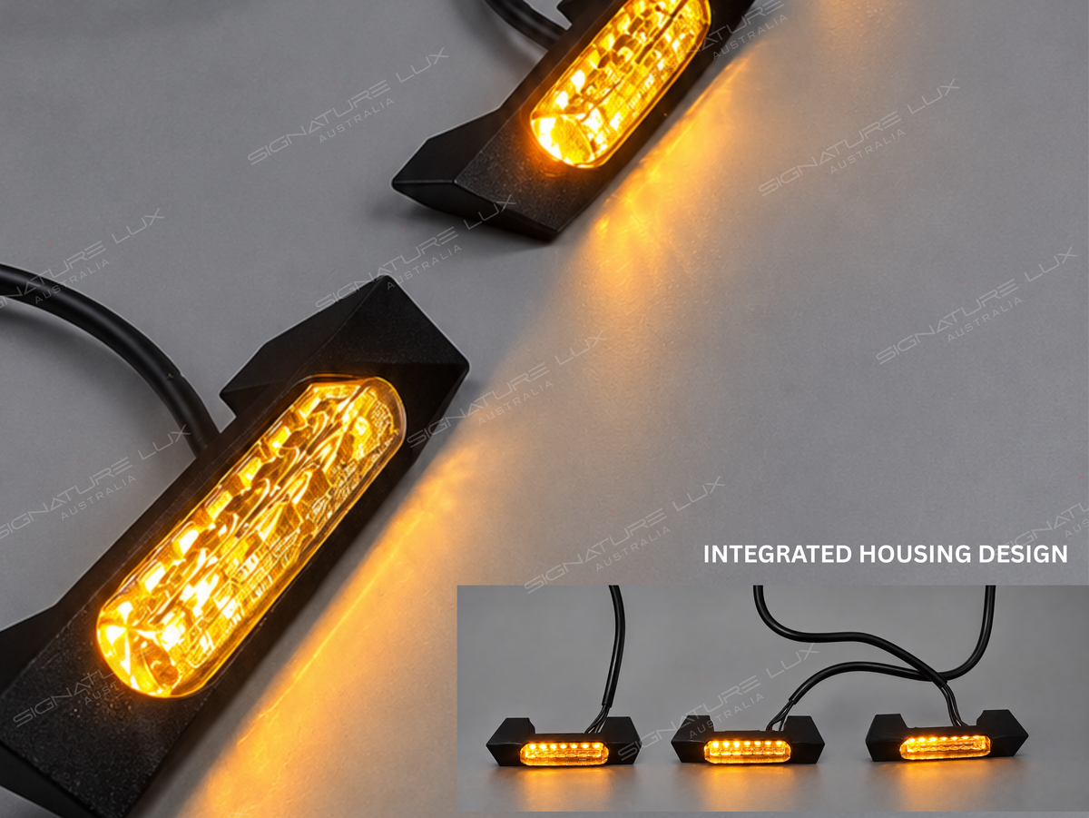 Blaze RP24 Smoked Amber Grille Lights