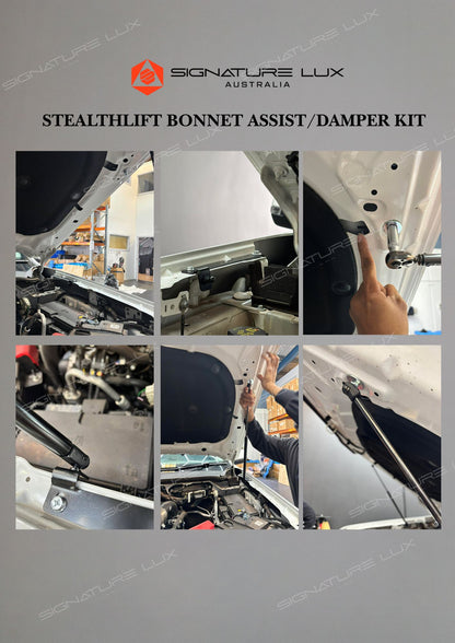 StealthLift Bonnet & Tailgate Strut Assist/Damper Kit to fit 2022+ Ford Next Gen Raptor Wildtrak Sport XLT XL (T9)