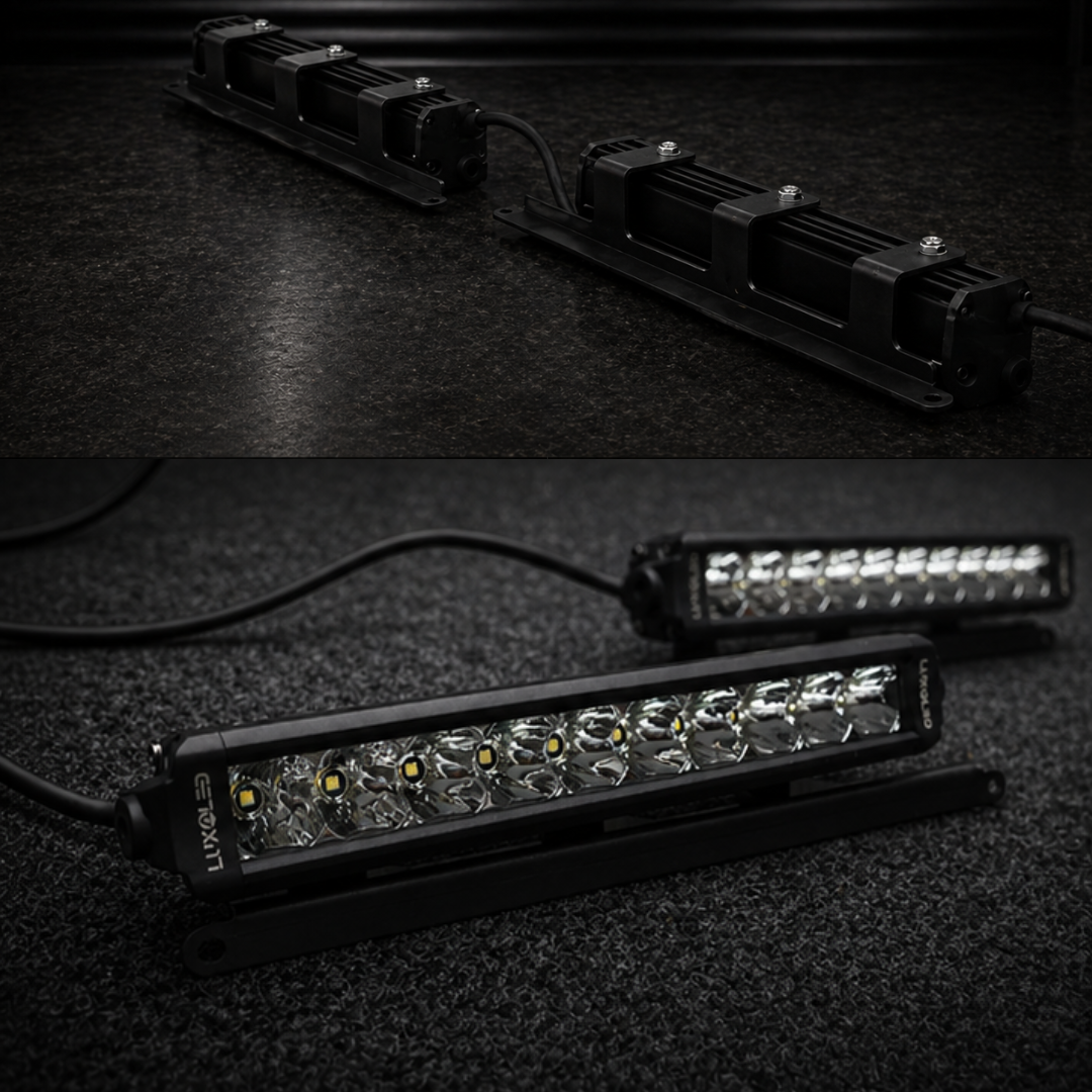 BlackVeil™ Twin 12” Stealth Bar Kit- suits Next Gen Ranger & Everest 2022+