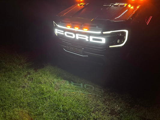 Actualización de la parrilla delantera PhamtomLux: parrilla delantera LED Ranger Raptor 2022-2025