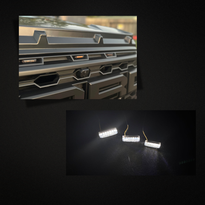 Ford Next-Gen Raptor - Blaze RP24 Smoked White Grille Lights