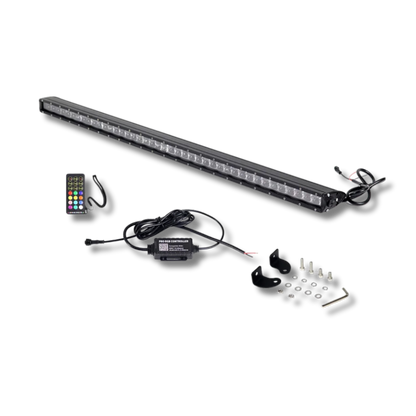 LuxLine Chase RGB 30" LED Light Bar (App & Remote Control)