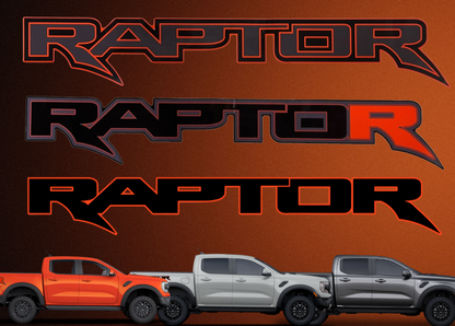 Ford Next Gen "RAPTOR" and "TREMOR" Custom Side Tub Decal