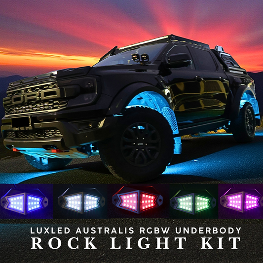 RGBW Underbody Rock Light Kit - Set of 4, 8