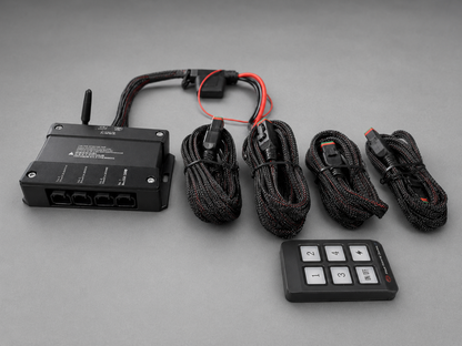 Four channel remote switch wireless with DT 2 harness