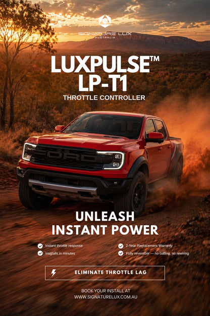 LuxPulse™ LP-T1 Throttle Controller suitable for Next Gen Super Duty, Ranger & Ranger Raptor