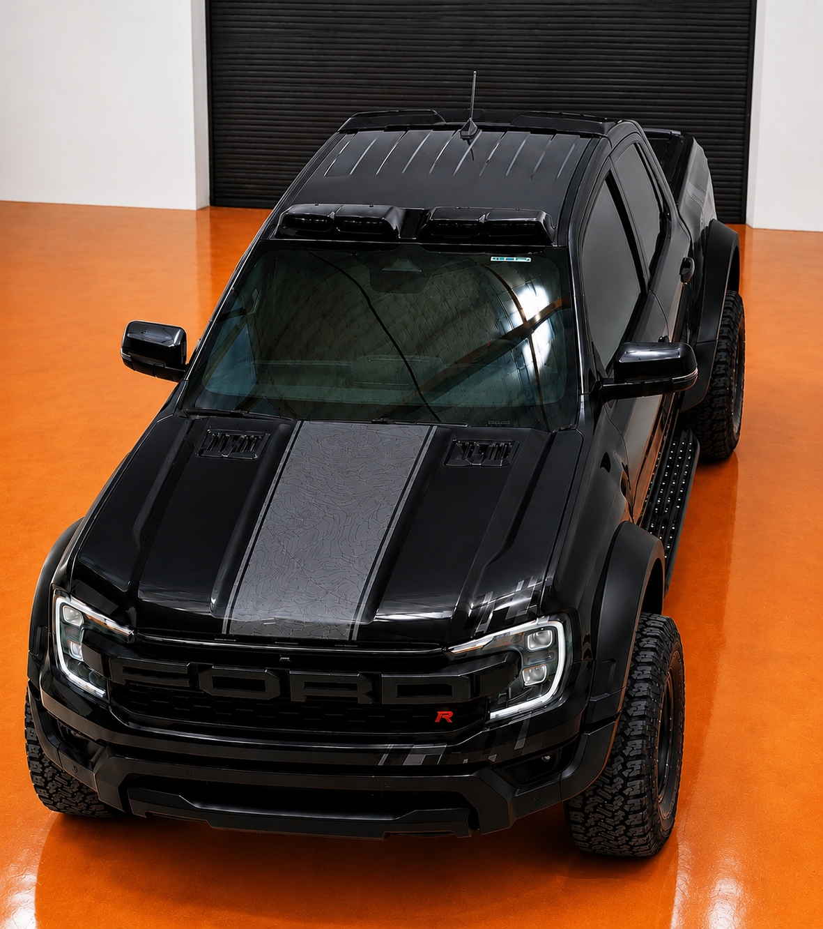 50mm Wide Body Wheel Arch Flares suitable for Ford Next Gen Ranger Raptor 2022+